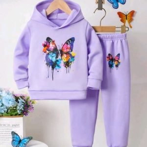 Butterfly Hoodies Set