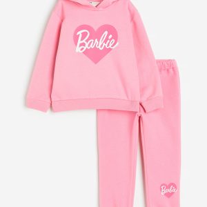 Heart Love Hoodies Set
