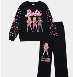 Jual Setelan Anak Barbie Doll Jogger Sweater Jaket Anak
